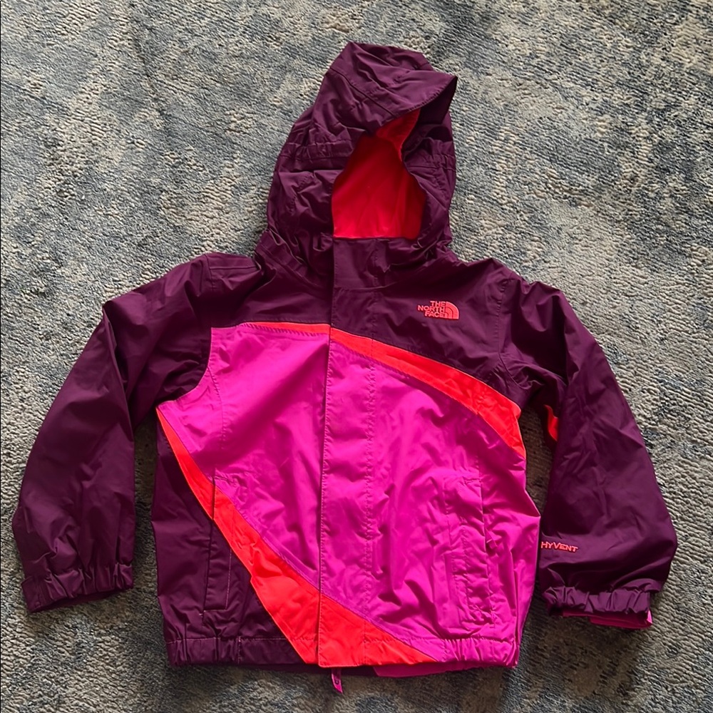 The North Face Kids' Purple and Pink Jacket